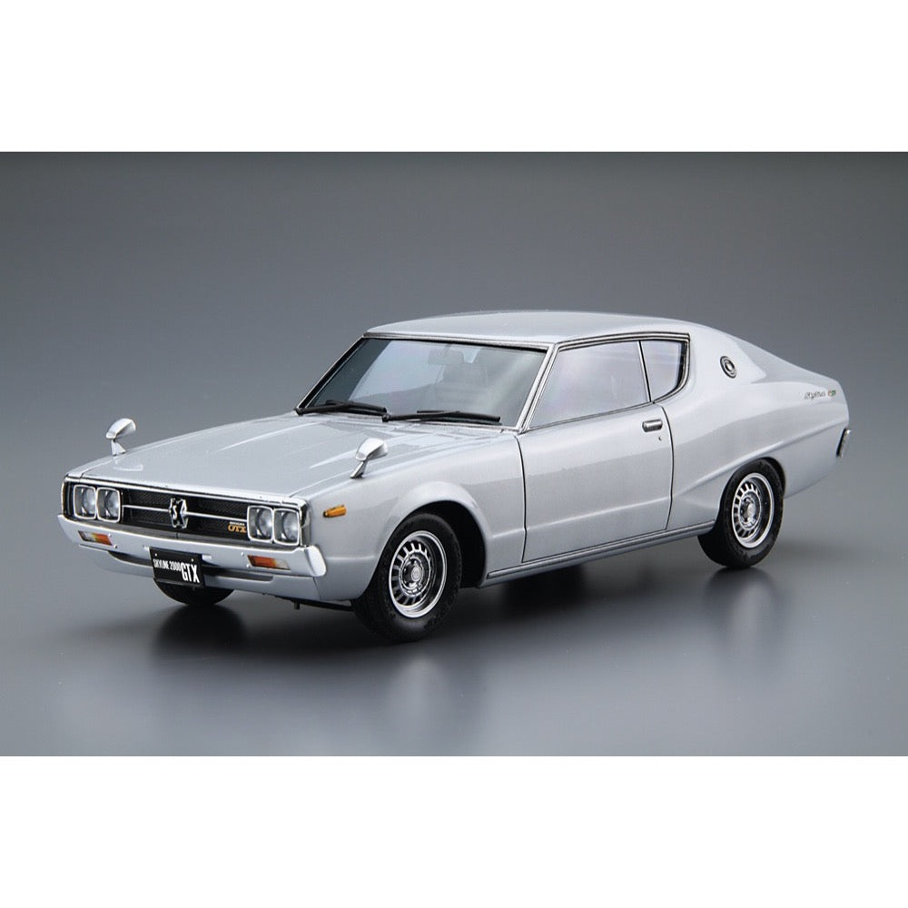 Aoshima A006211 1/24 Nissan GC111 Skyline HT2000GTX-ES 1976