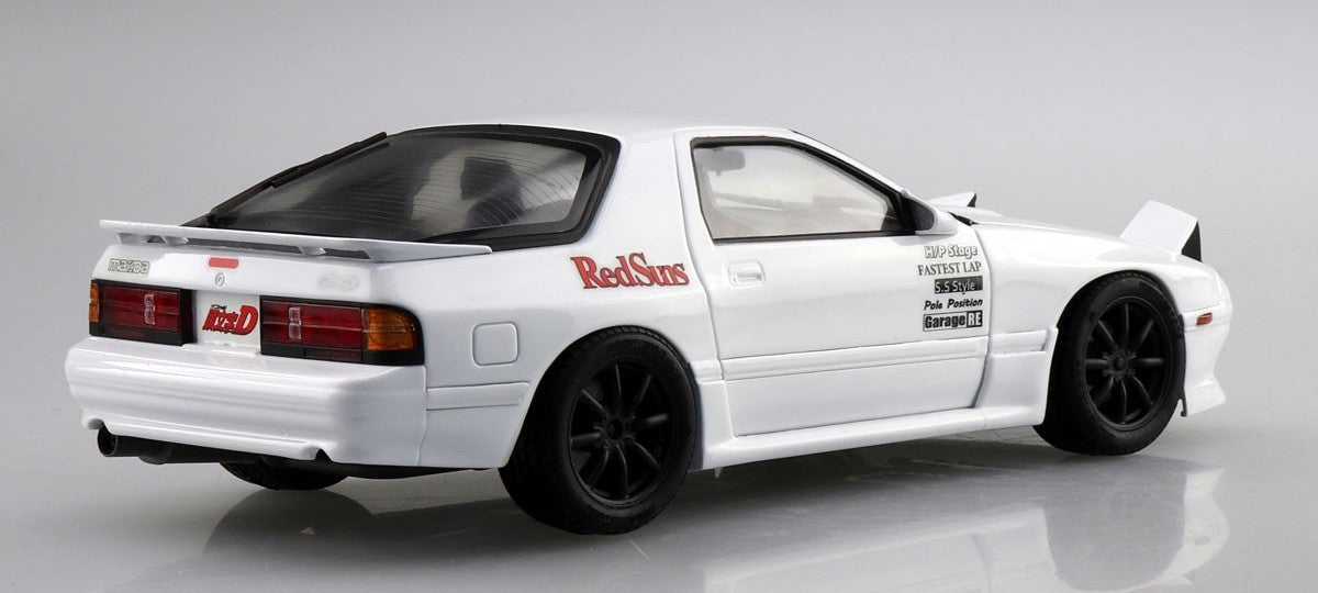 Aoshima A006246 1/24 Initial D Takahashi Ryosuke FC3S RX-7 Comics Vol.11 Akagi Battle Version