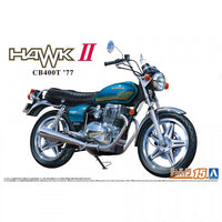 Aoshima A006265 1/12 Honda CB400T Hawk-II 1977