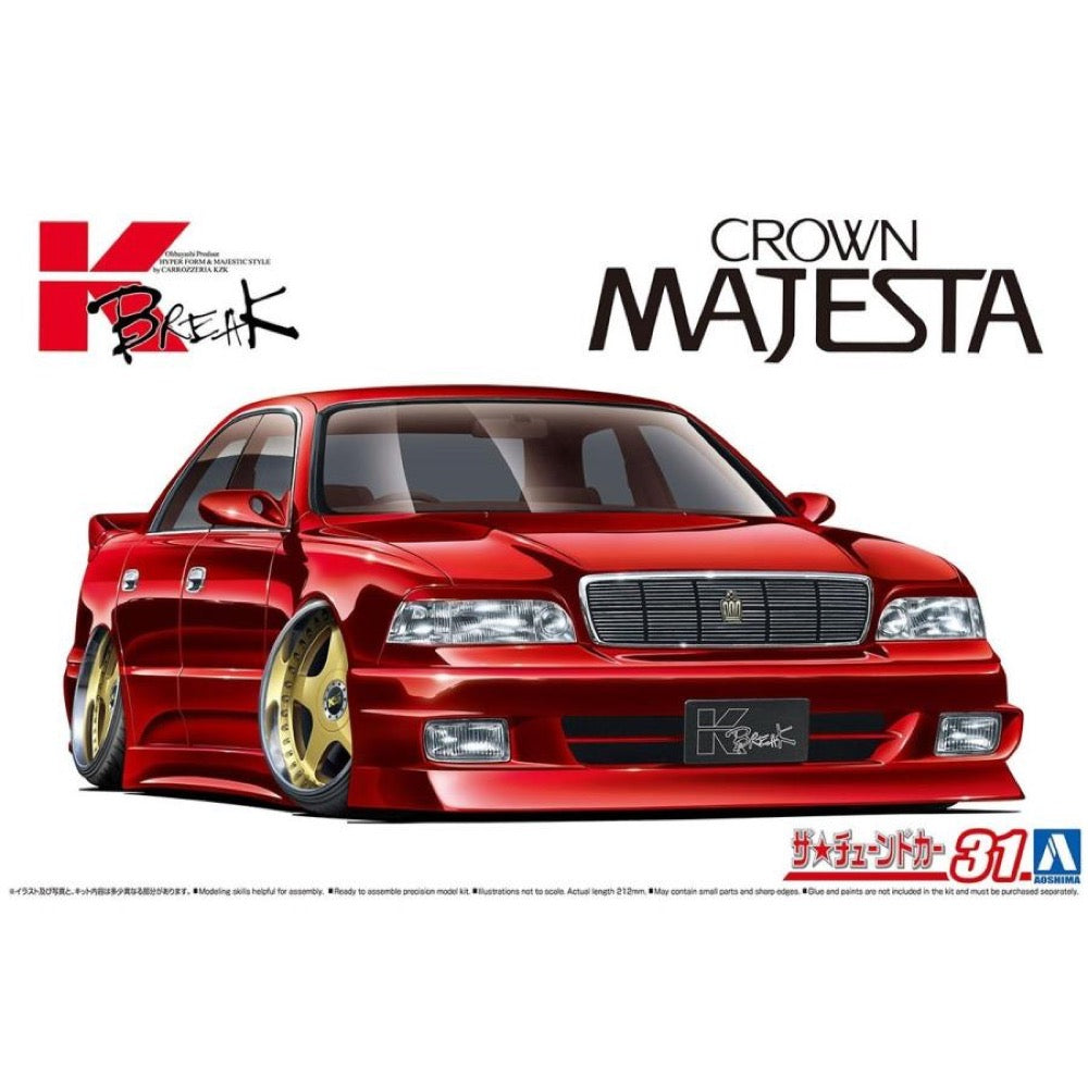 Aoshima A006309 1/24 K-Break UZS141 Majesta 1991 Toyota