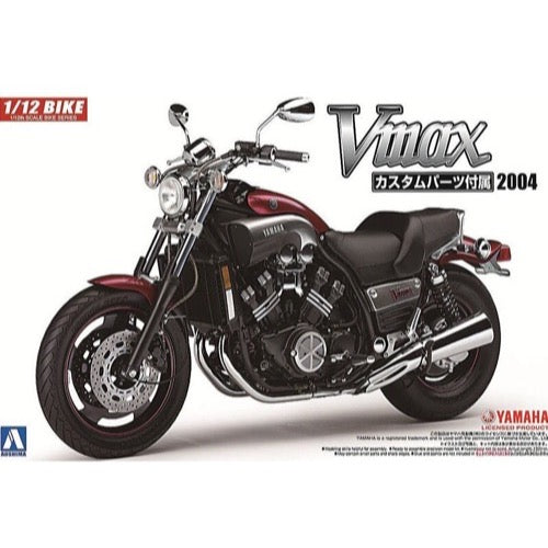 Aoshima 006313 1/12 Yamaha 5GK Vmax 2004 with Custom Parts