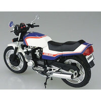 Aoshima A006342 1/12 Honda NC07 CBX400F Pearl Candy Blue / Pearl Shell White 1981