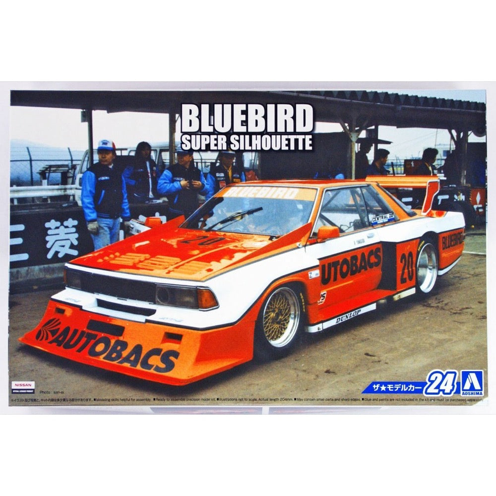 Aoshima A006364 1/24 Nissan KY910 Bluebird Super Silhouette 1983