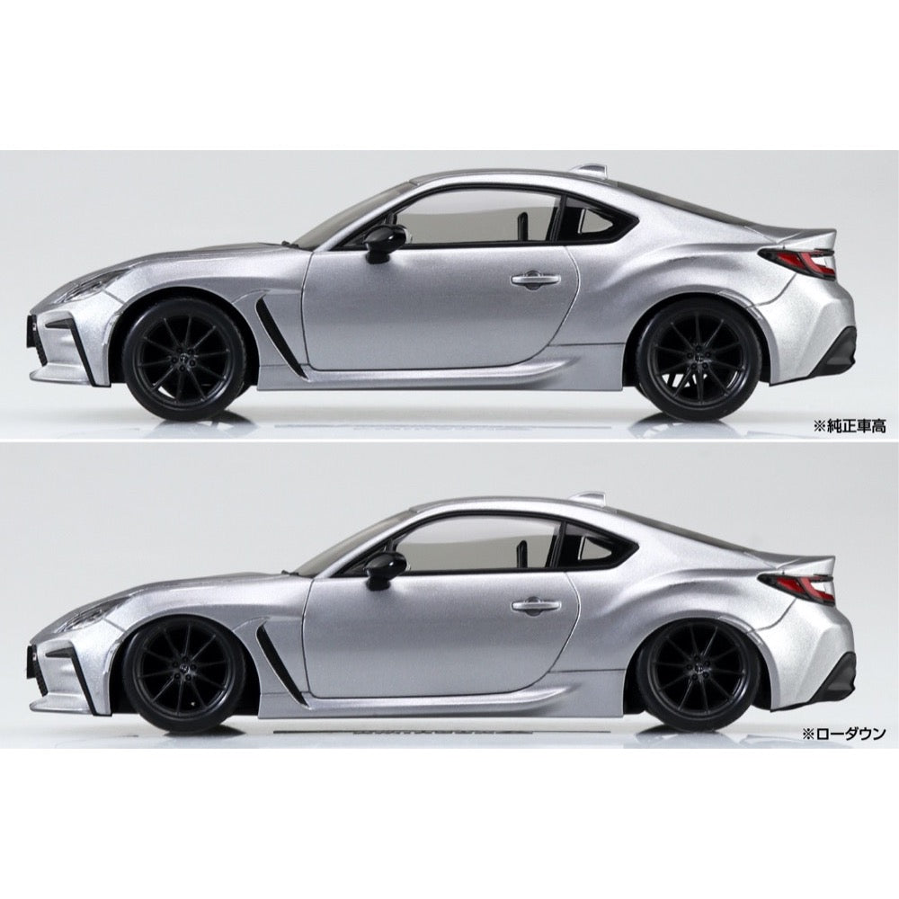 Aoshima 06462 1/32 Toyota GR 86 Ice Silver Metallic Snap Kit