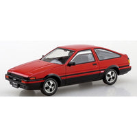 Aoshima A006468 1/32 Toyota Sprinter Trueno High-Tech Two Tone Red And Black