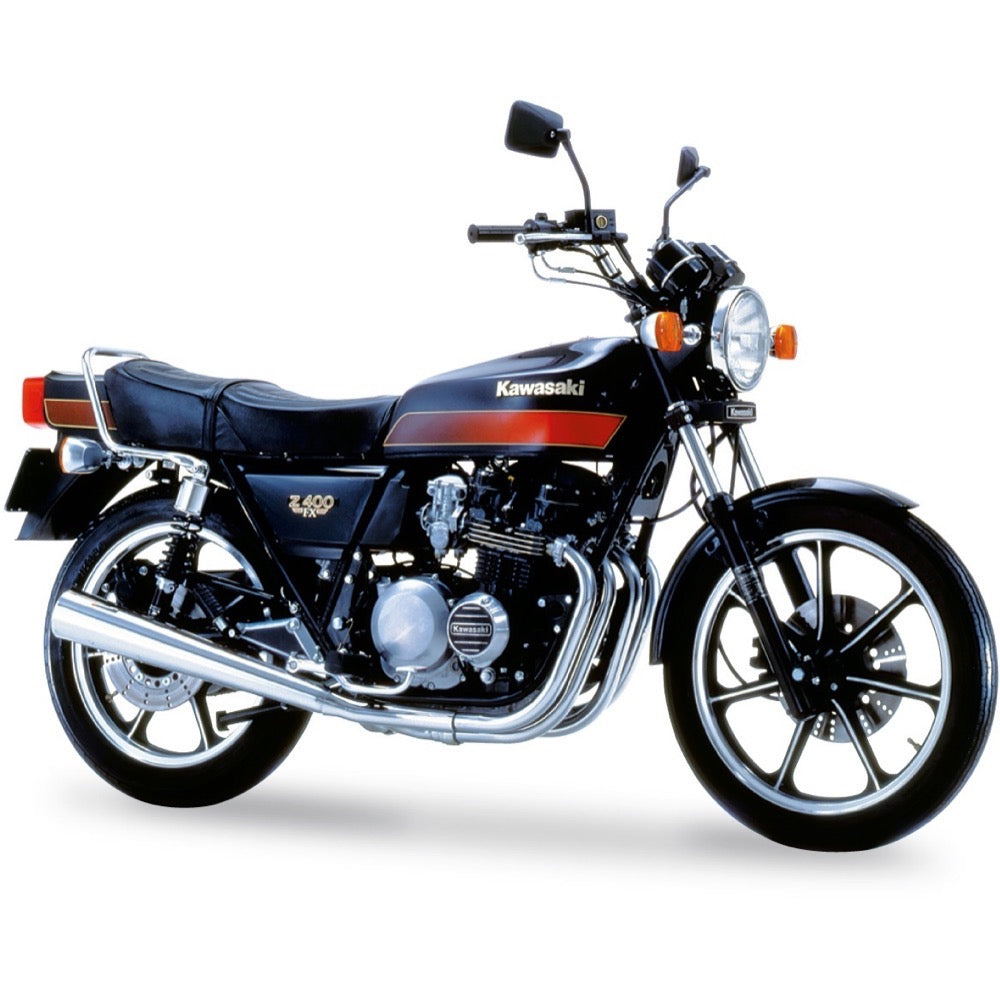 Aoshima 1/12 Kawasaki Kz400E Z400Fx '81