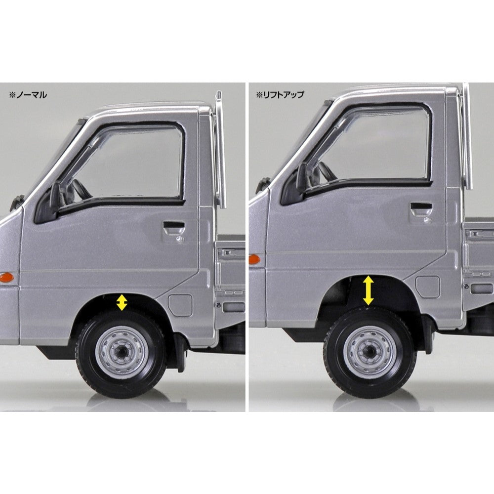 Aoshima 1/32 Snap Subaru Sambar Truck (Sterling Silver Metallic)