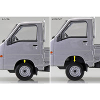 Aoshima 1/32 Snap Subaru Sambar Truck (Sterling Silver Metallic)
