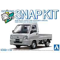 Aoshima 1/32 Snap Subaru Sambar Truck (Sterling Silver Metallic)