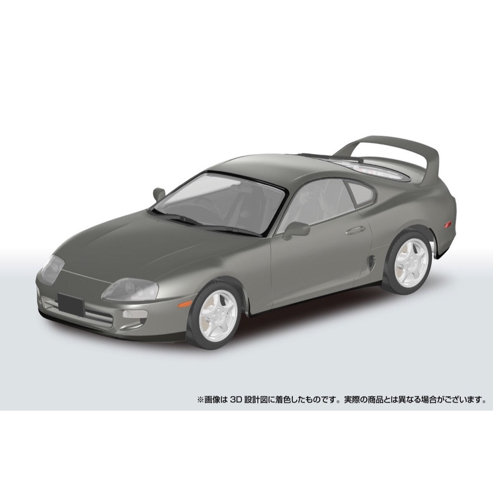 Aoshima 1/24 JZA80 Supra 1996 Grayish Green Mica Metallic