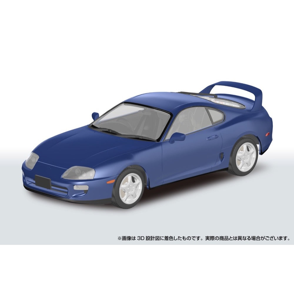 Aoshima 1/24 JZA80 Supra 1996 Blue Mica Metallic
