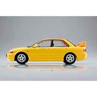 Aoshima 006779 1/24 Snap CE9A Lancer Gsr Evolution III 1995 Dandelion Yellow