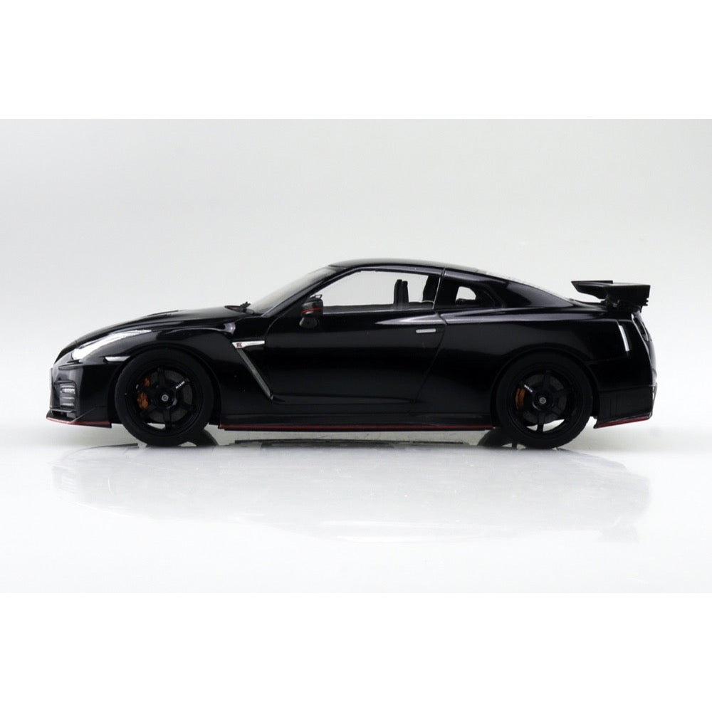 Aoshima 006787 1/24 Snap R35 Nissan Gt-R Nismo 2017 Meteor Flake Black Pearl