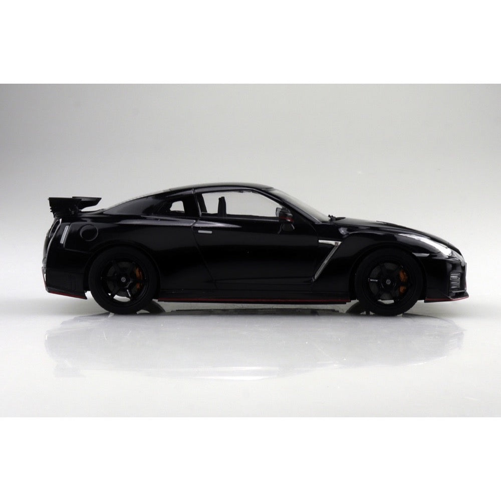 Aoshima 006787 1/24 Snap R35 Nissan Gt-R Nismo 2017 Meteor Flake Black Pearl