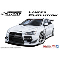 Aoshima 1/24 C-West Cz4A Lancer Evolution X '07 (Mitsubishi)