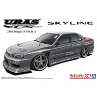 Aoshima A006877 1/24 Uras 2002 D1 Spec Replica Er34 Skyline 2001 (Nissan) 4905083068779