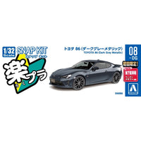 Aoshima 1/32 Snap Toyota '86 (Dark Gray Metallic)