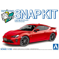 Aoshima 1/32 Snap Toyota '86 (Pure Red)