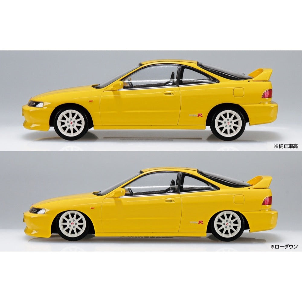 Aoshima 006938 1/32 Snap Honda DC2 Integra Type R Sunlight Yellow