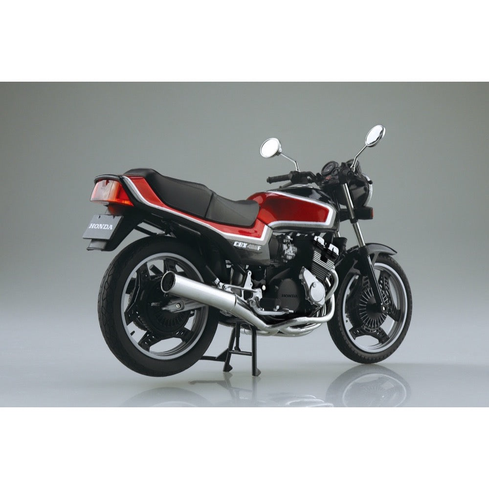 Aoshima A011199 1/12 Diecast Honda Cbx400F Black/Candy Alamoana Red