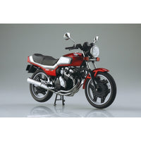 Aoshima A011200 1/12 Diecast Honda Cbx400F Candy Alamoana Red/Pearl Shell White