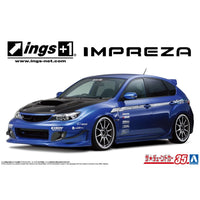 Aoshima A020064 1/24 Ings GRB Impreza WRV STI '07 Subaru