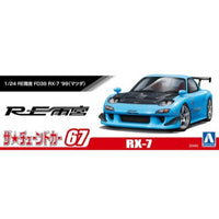 Aoshima 020093 1/24 Re Amemiya Fd3S RX-7 '99 Mazda 4905083200933