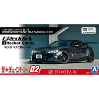Aoshima A020104 1/24 Zn6 Toyota 86 '12 Greddy & Rocket Bunny Volk Racing Ver. Toyota