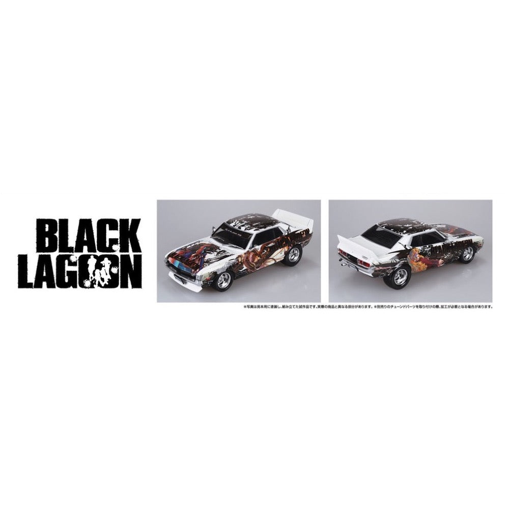 Aoshima A020129 1/24 Black Lagoon TA22 Celica 1600GT `72 (Toyota) 4905083201299
