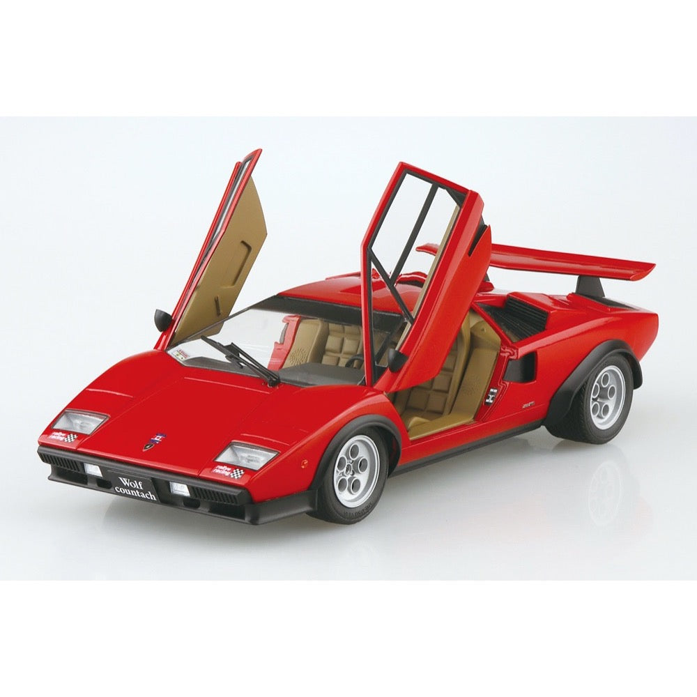 Aoshima A020206 1/24 1975 Wolf Countach Version 1