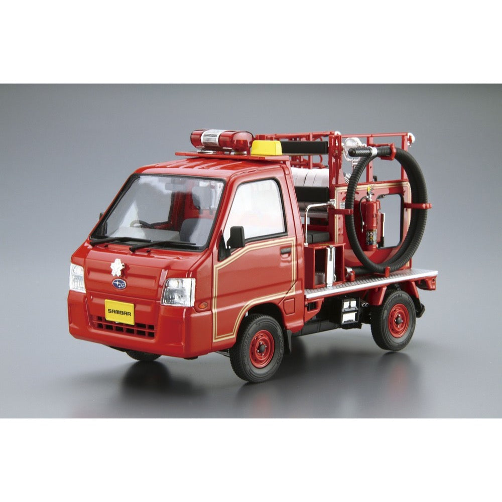 Aoshima A020210 1/24 Subaru Tt2 Sambar The Fire Engine '11