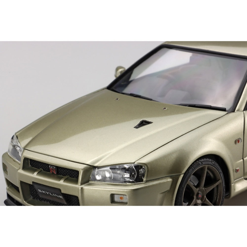 Aoshima 020240 1/24 Nissan Bnr34 Skyline Gt-R V-Spec II Nur. '02