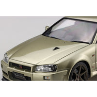 Aoshima 020240 1/24 Nissan Bnr34 Skyline Gt-R V-Spec II Nur. '02
