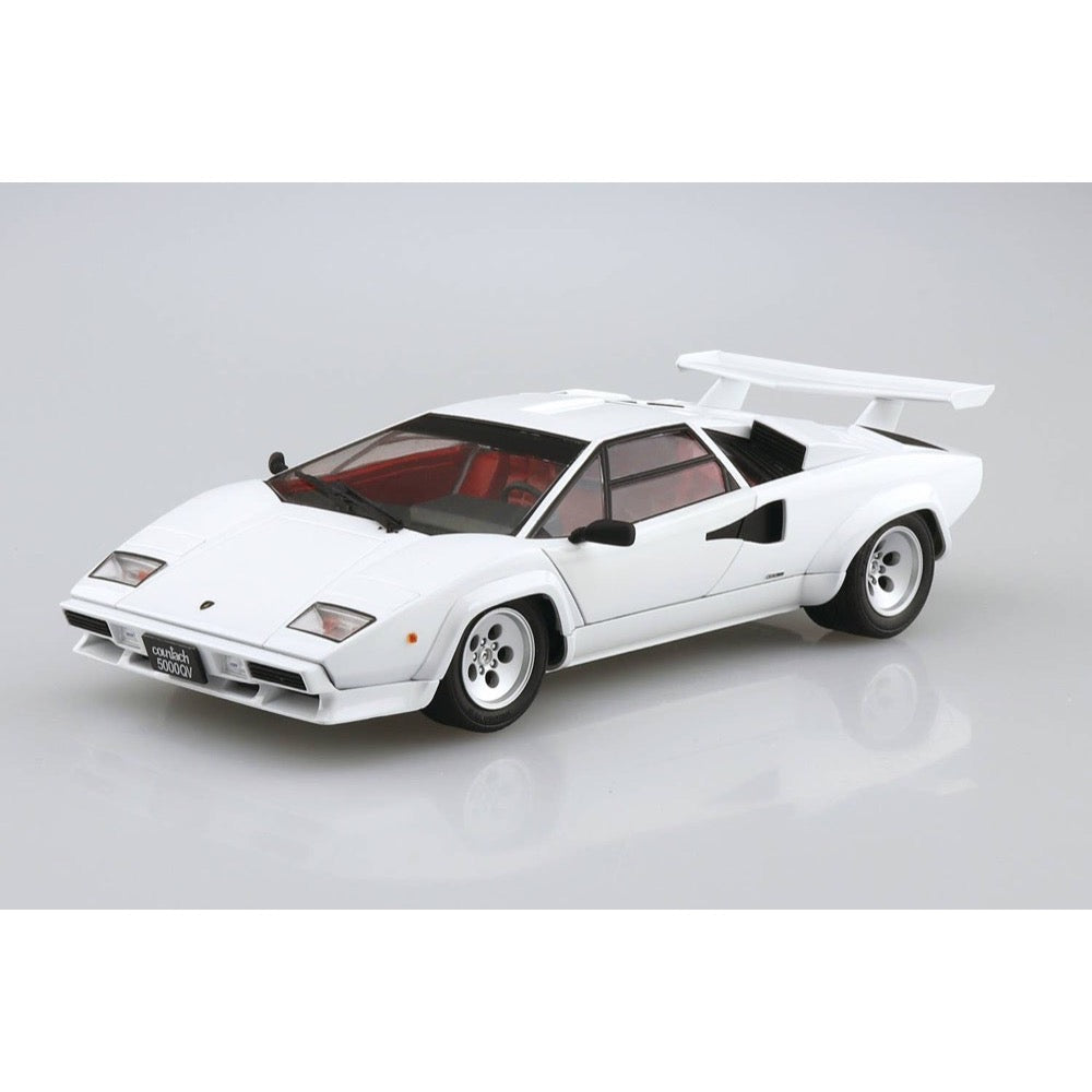 Aoshima A020271 1/24 1985 Lamborghini Countach 5000QV