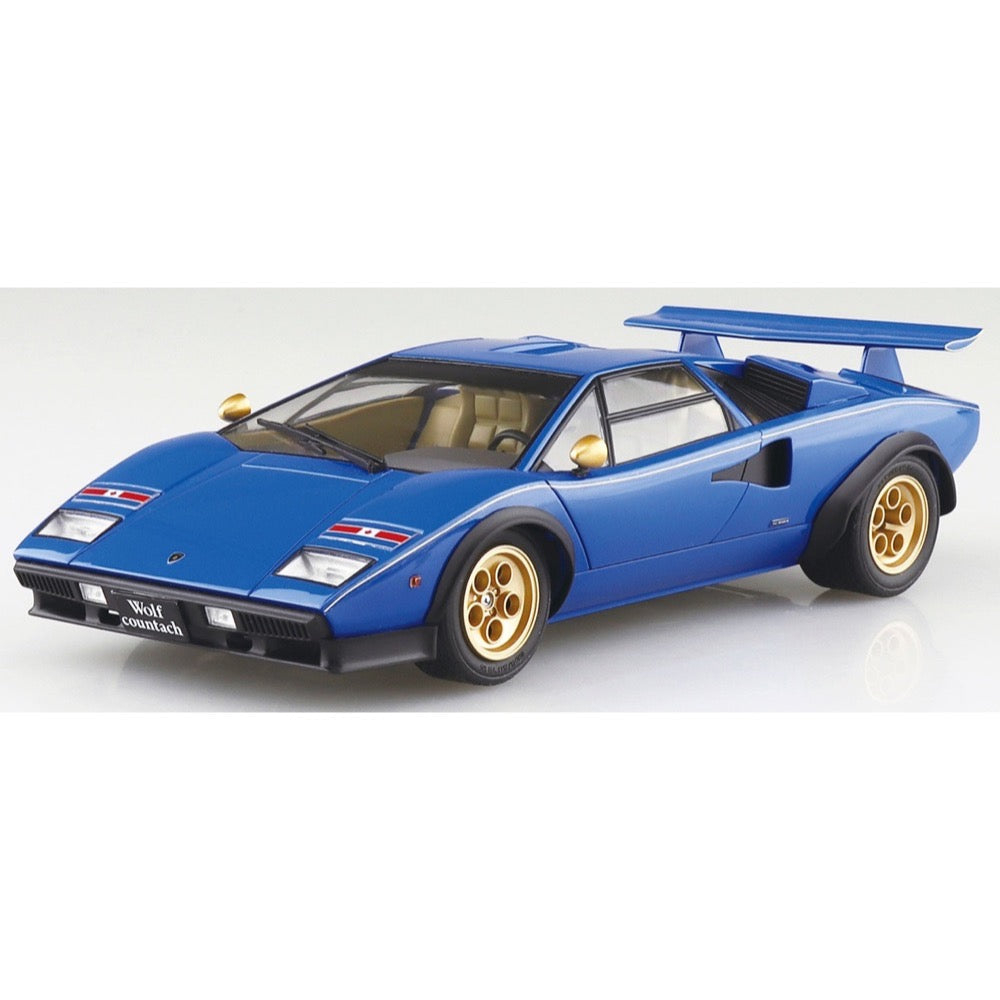 Aoshima 020285 1/24 76 Wolf Countach Version 2