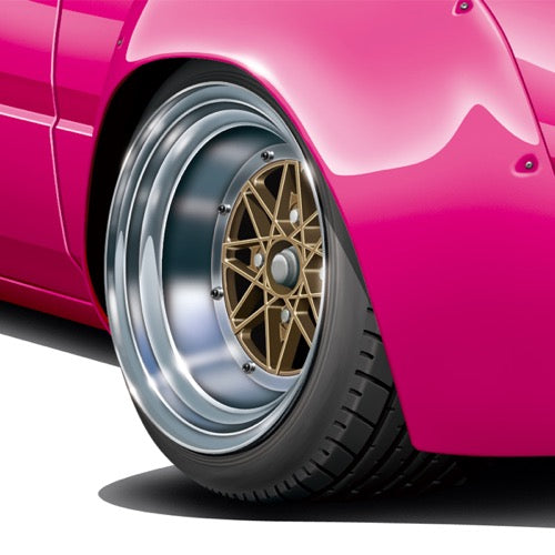 Aoshima 020299 1/24 Excel 14 Inch Wheel Set