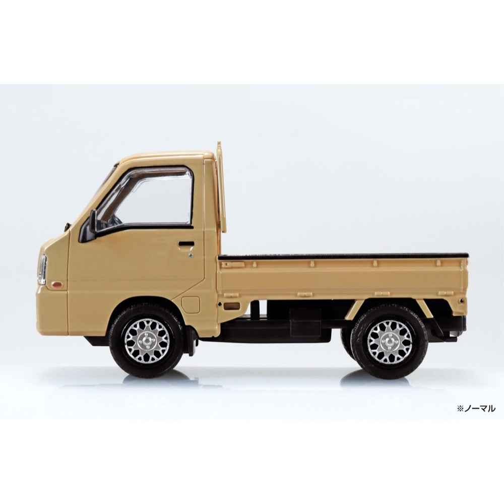 Aoshima 1/32 Snap Subaru Sambar Truck Custom Wheels Khaki