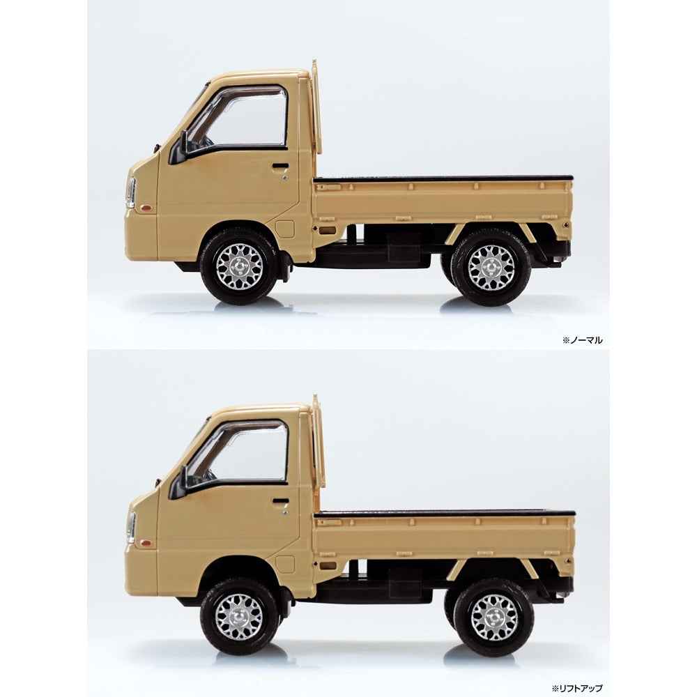 Aoshima 1/32 Snap Subaru Sambar Truck Custom Wheels Khaki