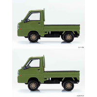 Aoshima 1/32 Snap Subaru Sambar Truck Custom Wheels Olive Green