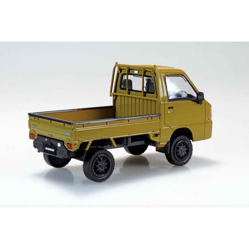 Aoshima 1/32 Snap Subaru Sambar Truck Custom Wheels Olive