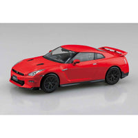Aoshima 1/32 Snap Nissan R35 GT-R 2024 Custom Wheel Red