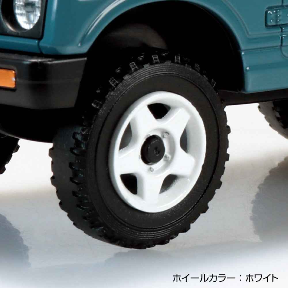 Aoshima 1/32 Snap Suzuki JA11 Jimny Custom Wheel Blue Gray