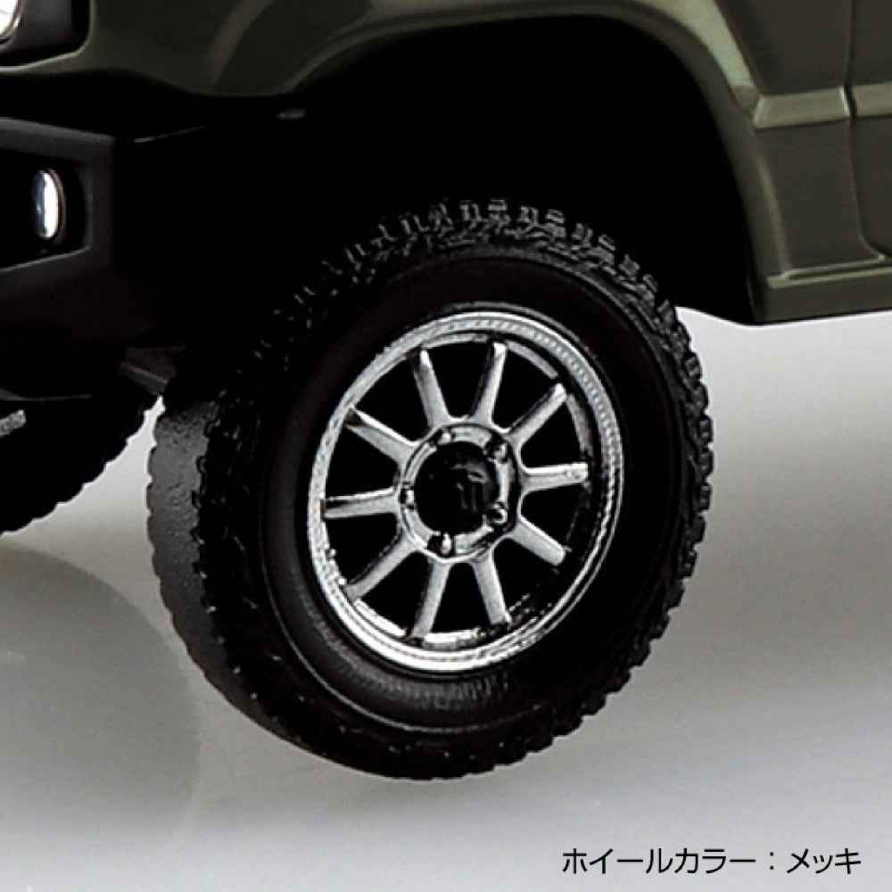 Aoshima 1/32 Snap Suzuki JB64 Jimny Custom Wheel Jungle Green