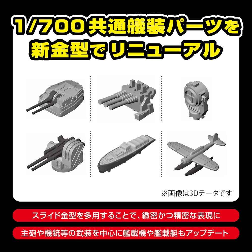 Aoshima 020451 1/700 Japanese Navy Seaplane Tender Kamikawa-Maru