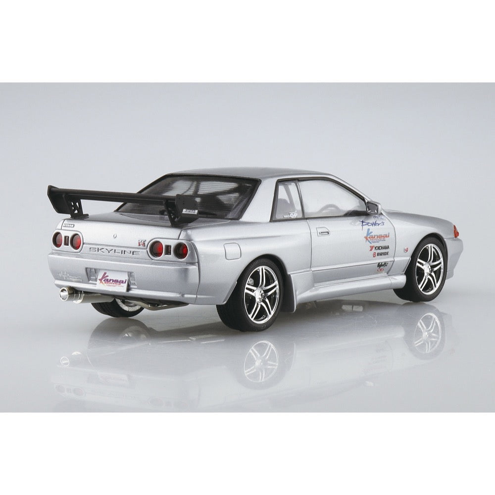 Aoshima 020497 1/24 Hks Kansai BNR32 Skyline GT-R '90 (Nissan)
