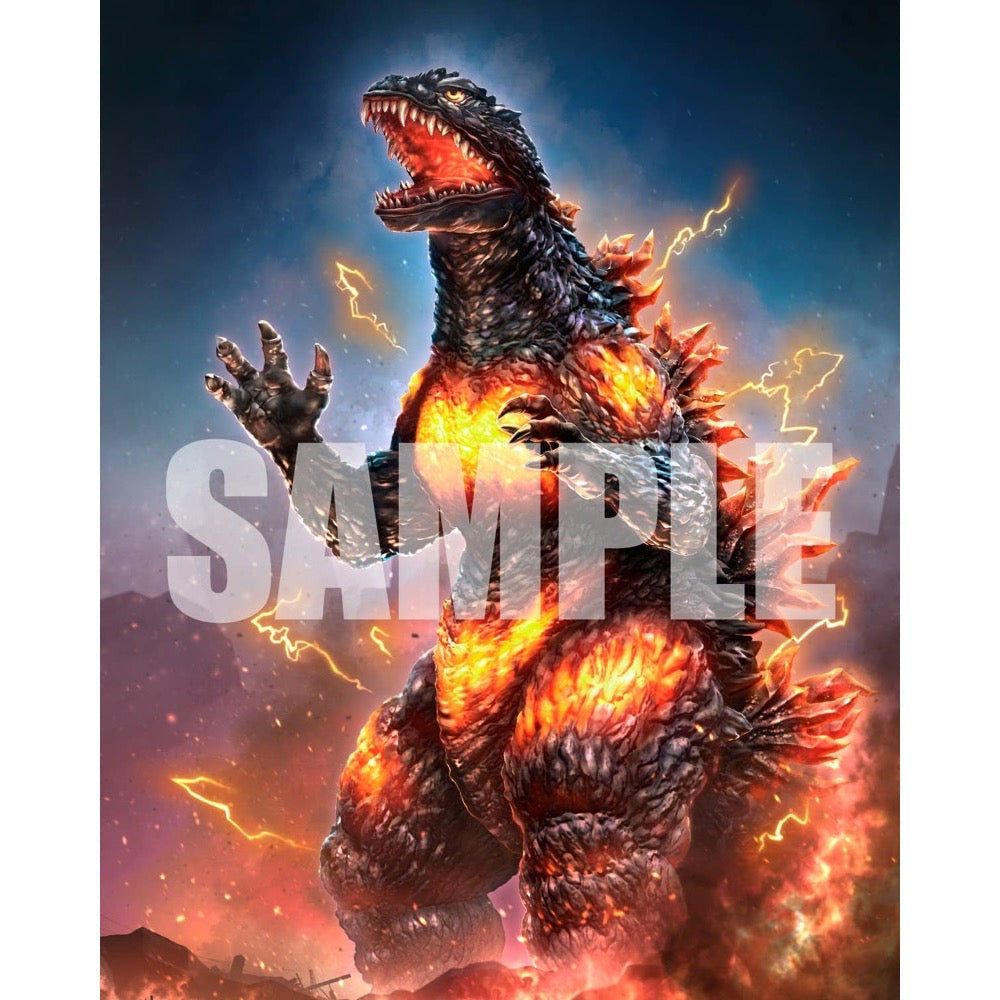 Aoshima Burning Millennium Godzilla