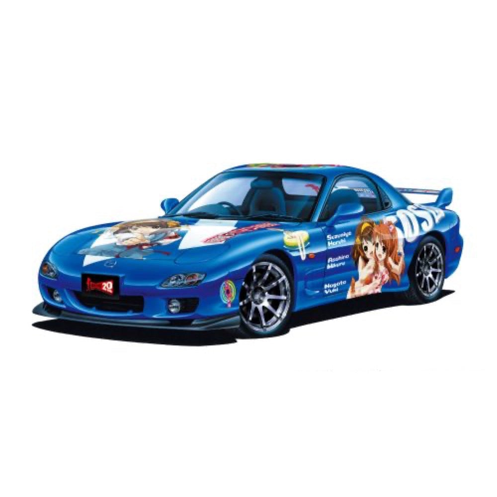Aoshima 1/24 The Melancholy of Haruhi Suzumiya Mazda FD3S RX-7 '02