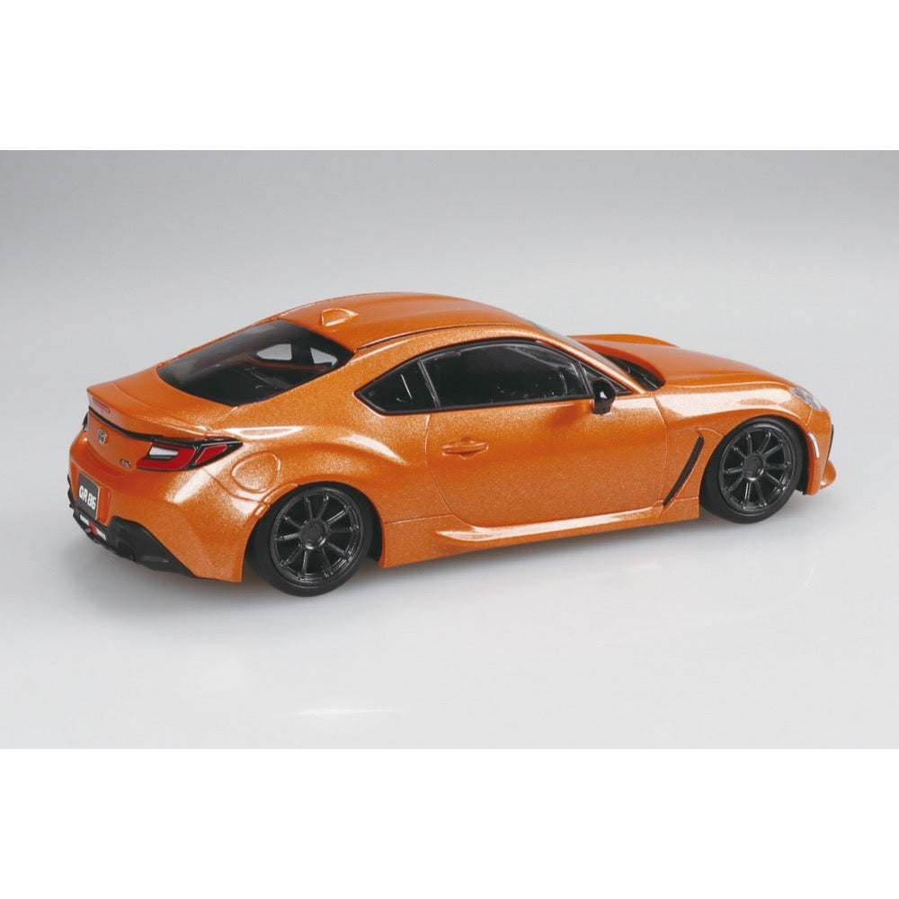 Aoshima 1/32 Toyota GR86 2021 Custom Wheel Flame Orange