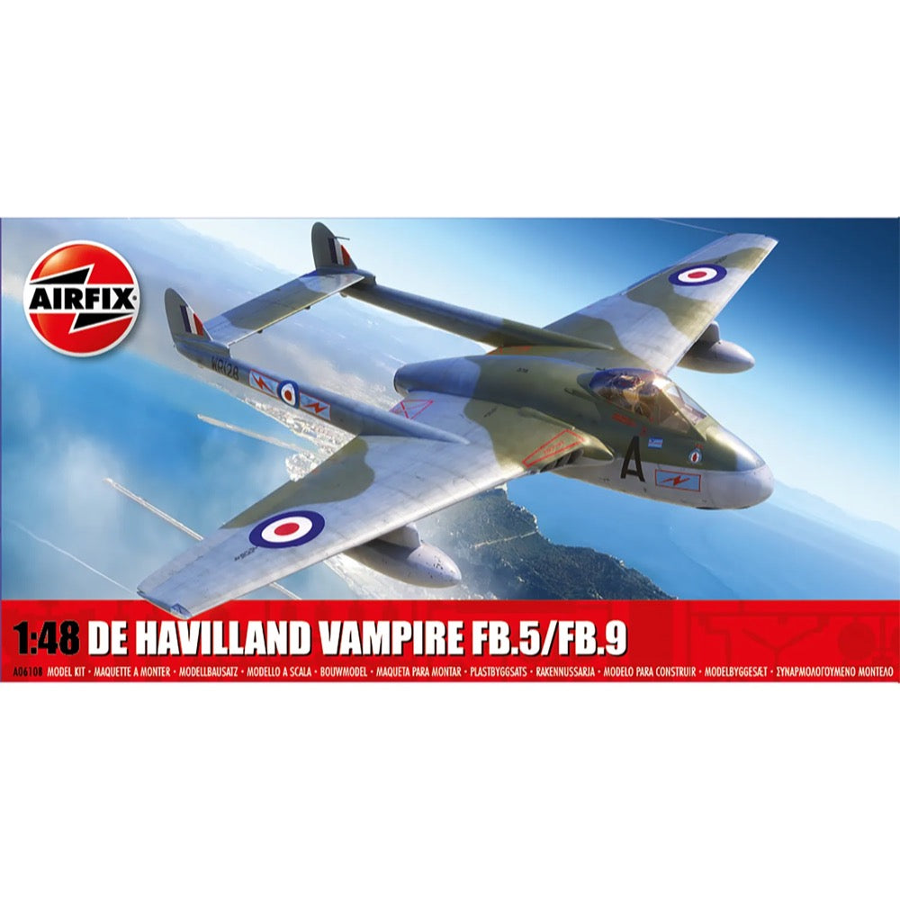 Airfix 06108 1/48 de Havilland Vampire FB.5/FB.9