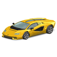 Aoshima 06541 1/32 Lamborghini Countach LPI 800-4 Yellow Sanp Kit 4905083065419